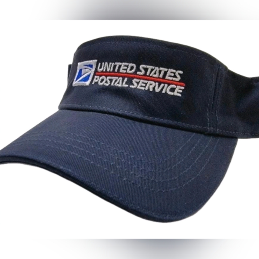 USPS Postal Service Worker Mail Carrier Postman Postwoman Clerk Uniform Visor Ha